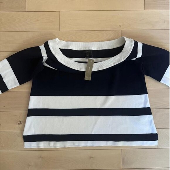 Brand new with tags J.Crew off-the-shoulder sweater - Picture 5 of 7